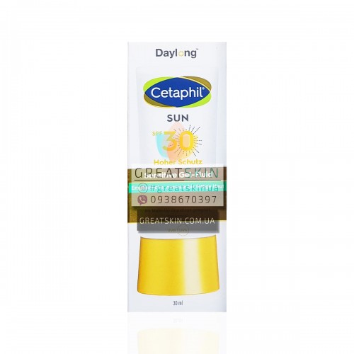 Сетафил Дейлонг солнцезащитный матирующий гель-флюид СПФ 30+ для чувствительной кожи лица | 30мл